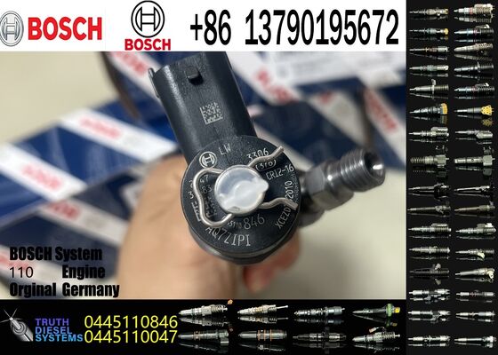 Quality Common Rail Disesl Injector Fuel Injector for 0445110844 0445110845 0445110846 1112010-l20pa for Bosch Qingling Isuzu Engine factory